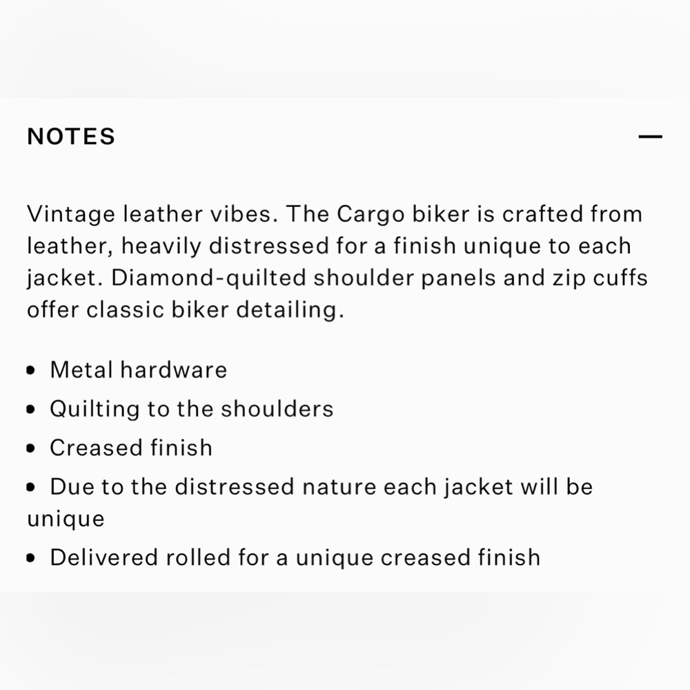 Leather Biker Jacket - Picture 6 of 17